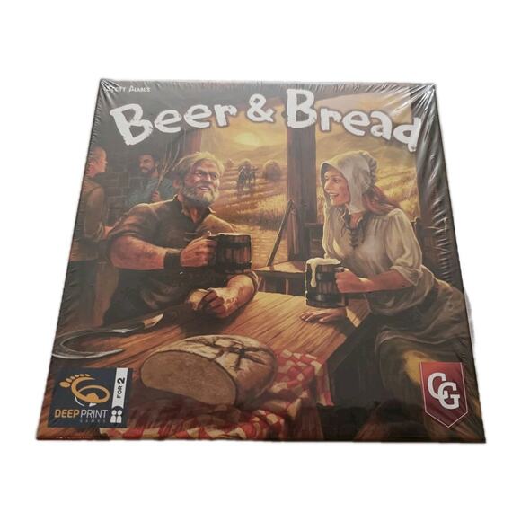 BEER AND BREAD - Deep Print Games Board game – Sealed / New - Picture 1 of 2